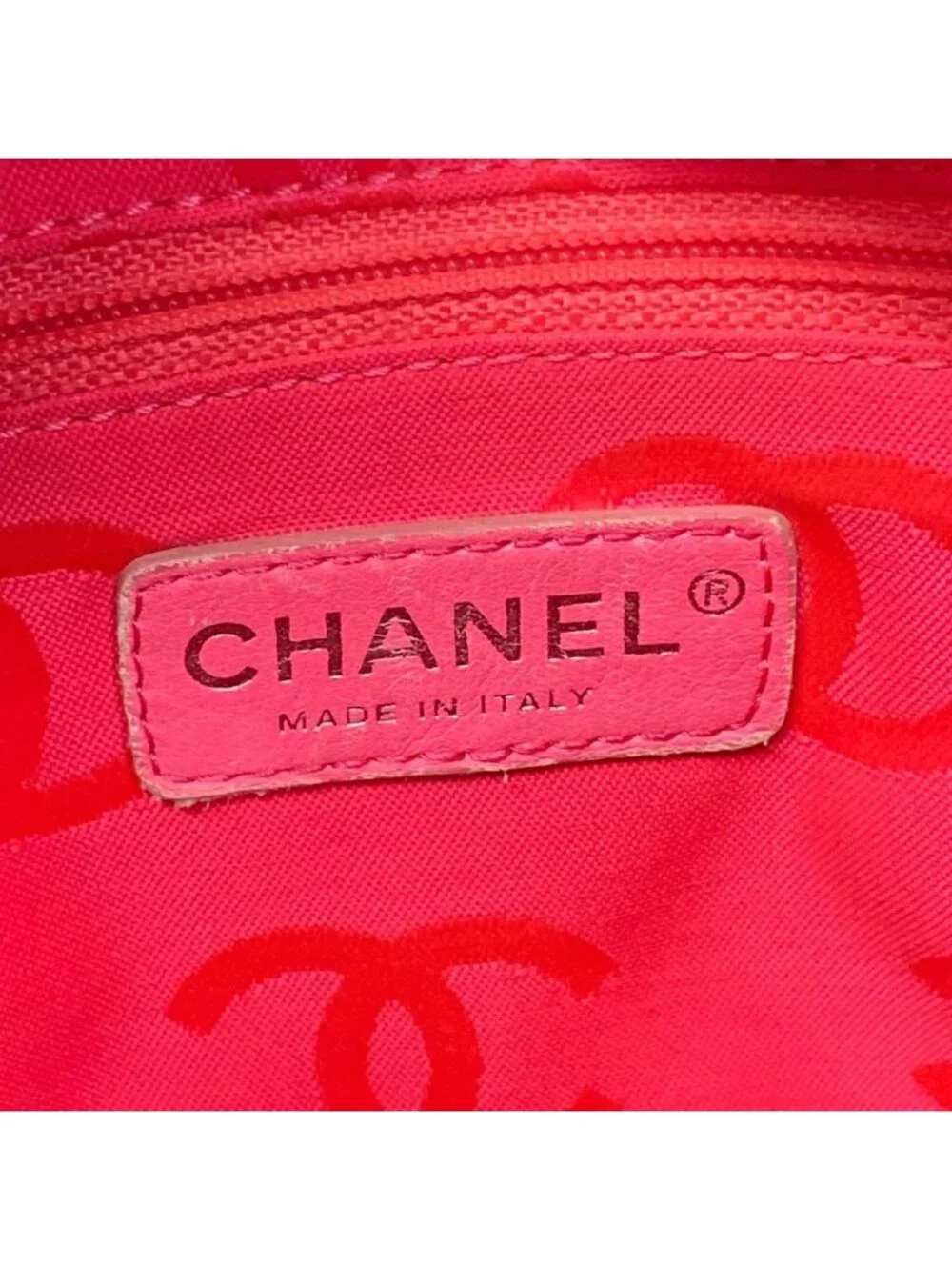 Chanel Tote Bag Cambon Line Black White Lambskin